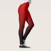 Red Black Ombre Leggings (Rechts)