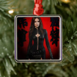 Red Black ornament<br><div class="desc">Christmas tree ornament with the design "Red Black"</div>