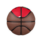 Red Black Photo Basketball Ball Basketbal (Rechts)