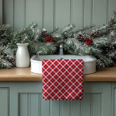 Red Black Plaid Towels Gift for Their First Place Bad Handdoek