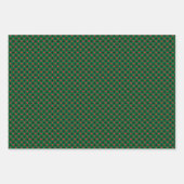 Red Black Poker Kaart schakelt groen in Inpakpapier Vel (Voorkant)