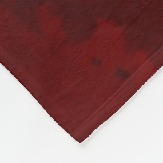 Red Black Spider Throw Blanket Fleece Deken (Hoek)