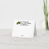 Red Black Spiral Abstract Heart Gratitude-Sjabloon Bedankkaart (Achterkant)