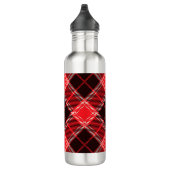 Red Black Tartan Waterfles (Rechts)