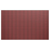 Red Black Textured Houndstooth Geometric Pattern Stof (Yard (91,4 cm))