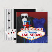 Red Black Tuxedo staat voor verjaardagsfeestjes Kaart (Voorkant / Achterkant)