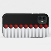 Red Black White en grijs Abstract Case-Mate iPhone Case (Achterkant (horizontaal))