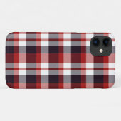 Red Black White Pset Case-Mate iPhone Case (Achterkant (horizontaal))