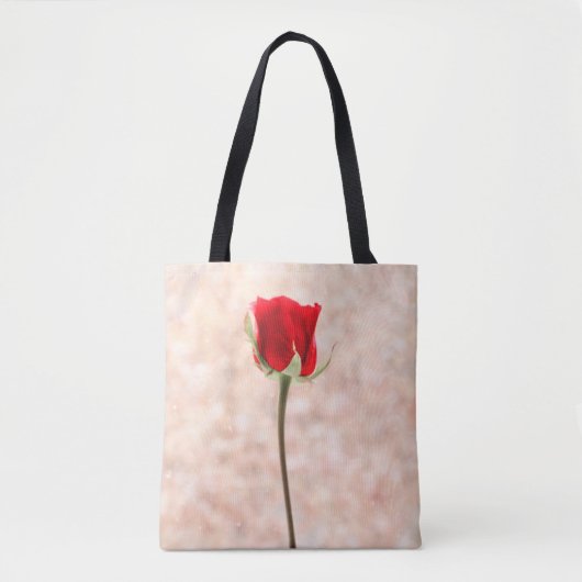 Red Black White Roos Tote Bag (Voorkant)