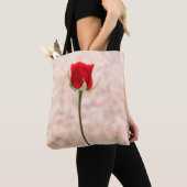 Red Black White Roos Tote Bag (Dichtbij)