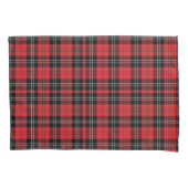 Red Black White Tartan Buffalo Pset Trendy Kussensloop (Voorkant)