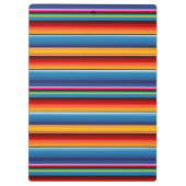 Red Black Yellow Native American Blanket Pattern Klembord (Achterkant)