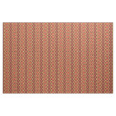 Red Black Yellow Native American Blanket Pattern Stof (Yard (91,4 cm))