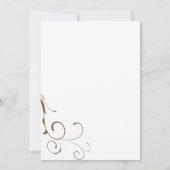 Red Bleeding Hearts Flowers Engagement Party Kaart (Achterkant)