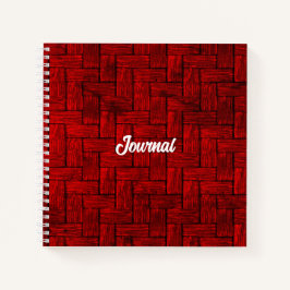 Red Blocks Journal-Notitieboek Notitieboek