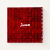 Red Blocks Journal-Notitieboek Notitieboek (Achterkant)