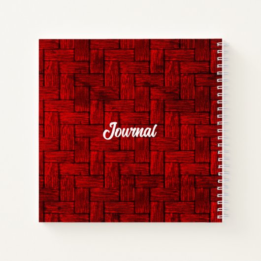 Red Blocks Journal-Notitieboek Notitieboek (Achterkant)
