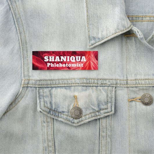 Red Blood Cells Phlebotomist  Naamplaatje (In situ)