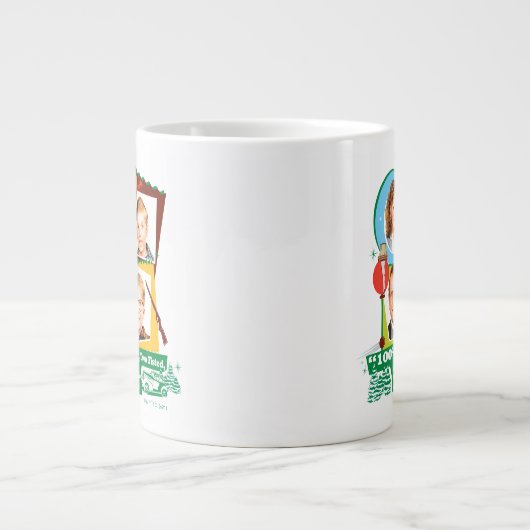 Red-Blooded, Two Fisted, All American Christmas Grote Koffiekop (Voorkant)