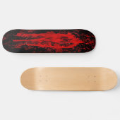 Red Bloody Celtic Cross Persoonlijk Skateboard (Horizontaal)