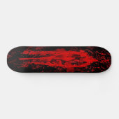 Red Bloody Celtic Cross Persoonlijk Skateboard (Horizontaal)