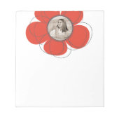 Red Bloom Notitieblok (Voorkant)