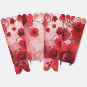 Red Bloom Symphony Bedankdoosjes (Ongevouwen)