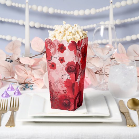 Red Bloom Symphony Bedankdoosjes (Huwelijk)