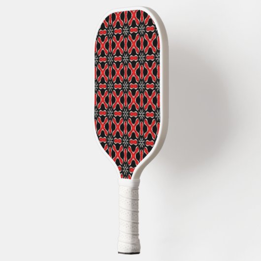 Red Blooms Pickleball Paddle (Links)