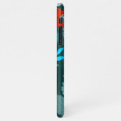 Red Blossom bloemen iphone cover iPhone Hoesje (Linkerkant)