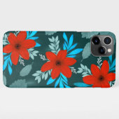 Red Blossom bloemen iphone cover iPhone Hoesje (Achterkant horizontaal)
