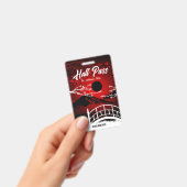 Red Blossom Hall Pass Badge (Handheld)