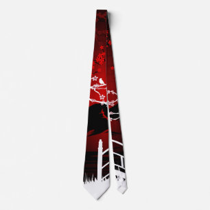 Red Blossom Stropdas