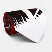 Red Blossom Stropdas (Opgerold)