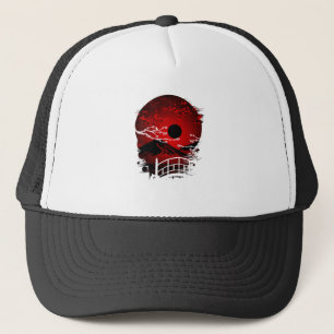 Red Blossom Trucker Pet
