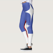 Red Blue en White Star Leggings (Links)