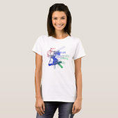 red_blue_green op videoband t-shirt (Voorkant volledig)