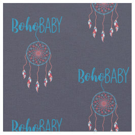 Red Blue Modern Boho Baby Dreamcatcher Stof