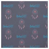 Red Blue Modern Boho Baby Dreamcatcher Stof (Swatch)