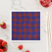 Red Blue Plaid Checker Seamless Pattern Servet (Insitu)