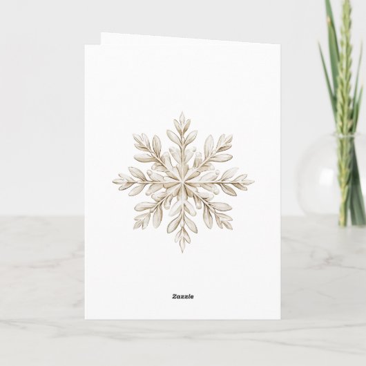 Red Blue Plaid Cream Bow Pine Cone Christmas Kaart (Achterkant)