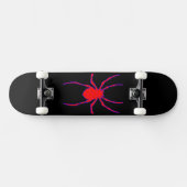 Red Blue Spider Skateboard Design (Horizontaal)