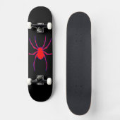 Red Blue Spider Skateboard Design (Voorkant)