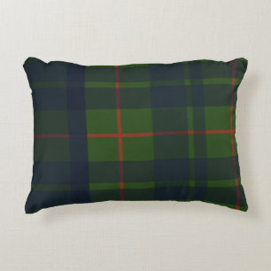 Red Blue Tartan Pset Scottish Pset Accent Kussen