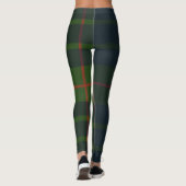 Red Blue Tartan Pset Scottish Pset Leggings (Achterkant)