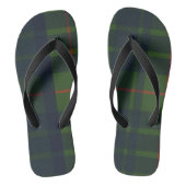 Red Blue Tartan Pset Scottish Pset Teenslippers (Voetbed)