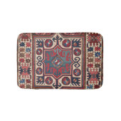 Red Blue Western Santa Fe Cowboy   Badmat (Voorkant)