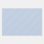 Red Blue White Stripes en Stars Patriotic Inpakpapier Vel (Voorkant)