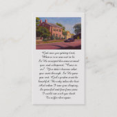 Red Blue Yellow Green Hugs and Love Visitekaartje (Voorkant)