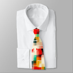 Red Blue Yellow Stropdas